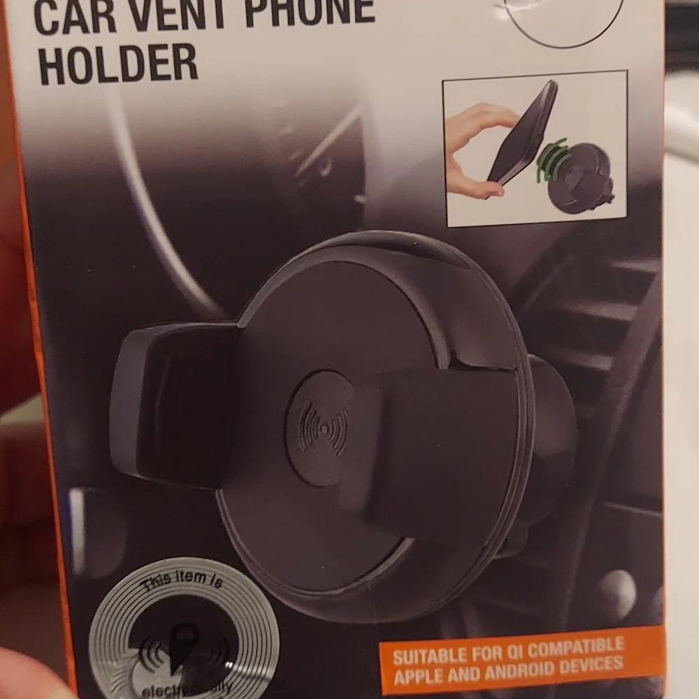 - Itek Wireless Charger Car Vent Phone Holder
